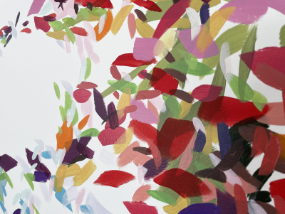 Kyong Lee Record of Undefined Color 30 Abstract Painting 2021