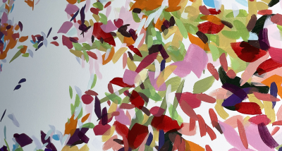 Kyong Lee Record of Undefined Color 30 Abstract Painting 2021