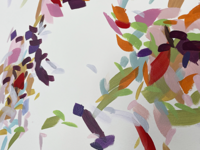 Kyong Lee Record of Undefined Color 30 Abstract Painting 2021