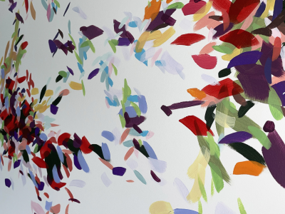 Kyong Lee Record of Undefined Color 30 Abstract Painting 2021