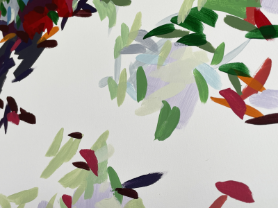 Kyong Lee Record of Undefined Color 32 Abstract Painting 2021