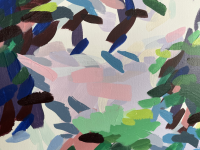 Kyong Lee Record of Undefined Color 32 Abstract Painting 2021