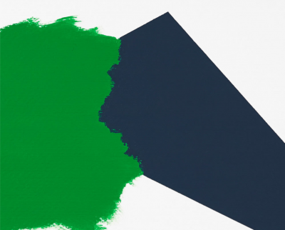 Kyong Lee dr eckige masse 136 Abstract painting 2021