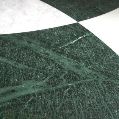 L A Studio L A Studio Contemporary Modern Marble and Steel Italian Dining Table