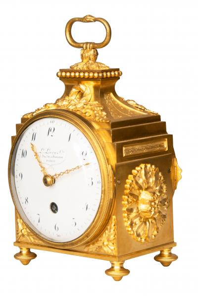 L Leroy Cie Ormolu Carriage Clock