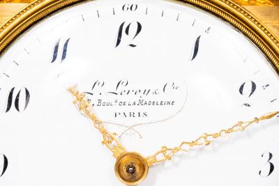 L Leroy Cie Ormolu Carriage Clock
