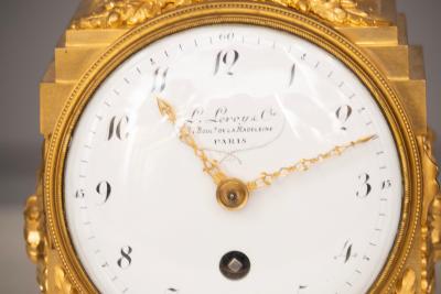 L Leroy Cie Ormolu Carriage Clock