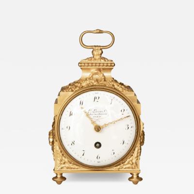 L Leroy Cie Ormolu Carriage Clock