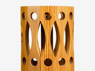 L O Nilsson Swedish Modern Table Lamp Pine Sweden 1930s