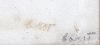 L on Bakst Costume Design The Acrobat possibly from Sheherazade or Le Dieu Bleu 