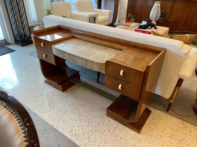 L on Jallot Art Deco Coiffeuse Vanity by L on Jallot