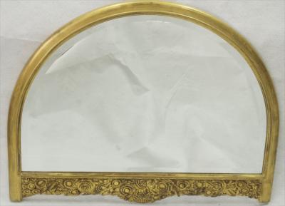 L on Jallot Leon Jallot demi lune wall mirror