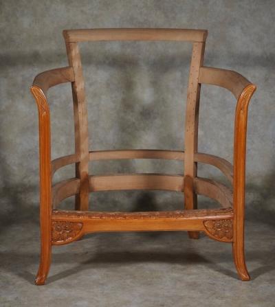 L on Jallot Leon Jallot single armchair