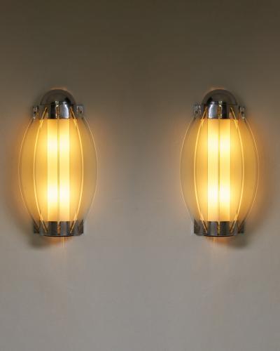 L on Stynen Art Deco Wall Sconce 1930s