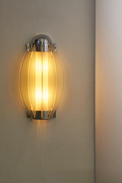 L on Stynen Art Deco Wall Sconce 1930s