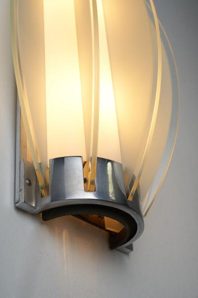 L on Stynen Art Deco Wall Sconce 1930s