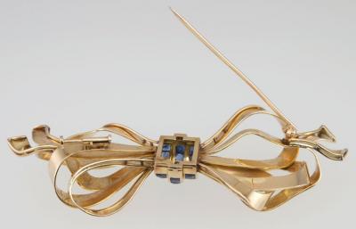 LARGE BOW BROOCH