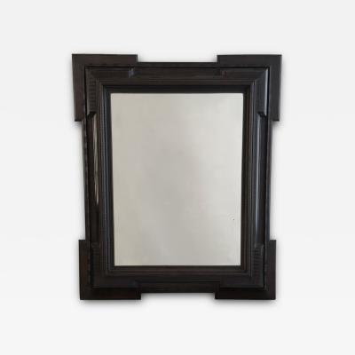 LARGE EBONISED MIRROR ITALY