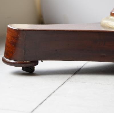 LARGE FLAME MAHOGANY EMPIRE GUERIDON