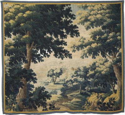 LATE 17th EARLY 18TH CENTURY BRUSSELS VERDURE TAPESTRY