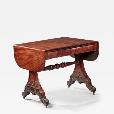 LATE FEDERAL SOFA TABLE