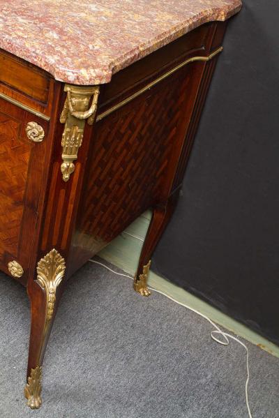 LOUIS XV LOUIS XVI TRANSITIONAL STYLE COMMODE
