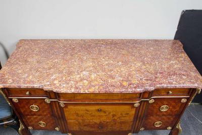 LOUIS XV LOUIS XVI TRANSITIONAL STYLE COMMODE