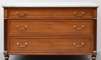 LOUIS XVI CITRONNIER COMMODE