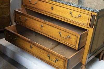 LOUIS XVI PERIOD CHERRYWOOD COMMODE
