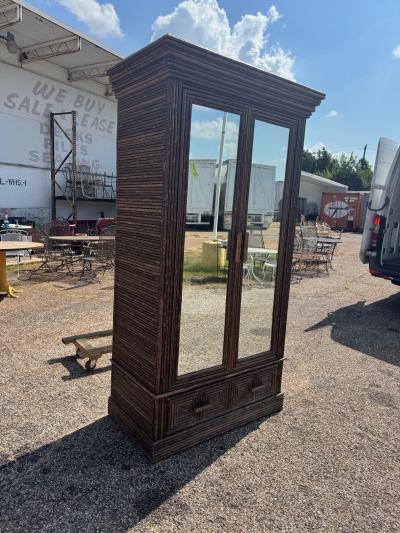La Luna Armoire W Mirrored doors