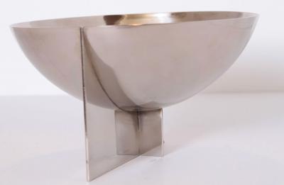 La Maison Desny Art Deco Silver Bowl by Desny Paris c 1930s Rare