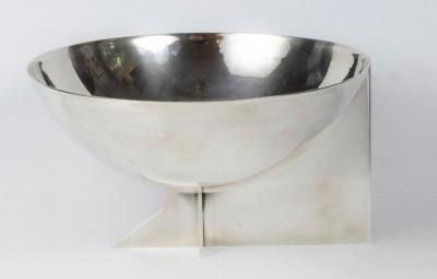 La Maison Desny Art Deco Silver Bowl by Desny Paris c 1930s Rare