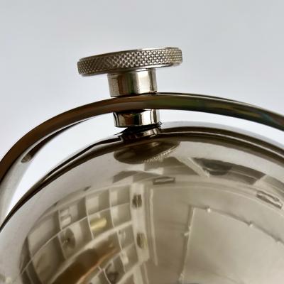 La Maison Desny Maison Desny Nickel Plated Bedside Lamp Circa 1930
