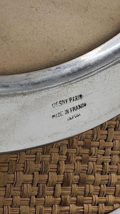 La Maison Desny Rare 1930s French Art Deco Modernist Frame or Mirror by Desny Paris