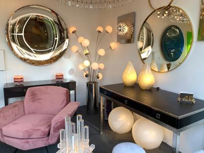 La Murrina Pair of Glass Lamps by La Murrina Italy 1970s