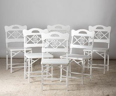 La Restauration garden chairs France circa 1880