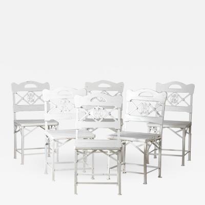 La Restauration garden chairs France circa 1880