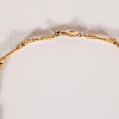 La Triomphe La Triomphe Tear Drop Lapis Round Brilliant Diamond 18k Yellow Gold Pendant