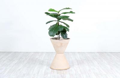 LaGardo Tack Tackett Large Double Cone Planter by LaGardo Tackett for Architectural Pottery