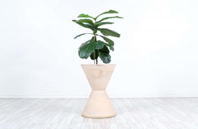 LaGardo Tack Tackett Large Double Cone Planter by LaGardo Tackett for Architectural Pottery