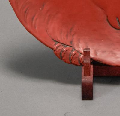 Lacquer Tray in the Form of a Rabbit