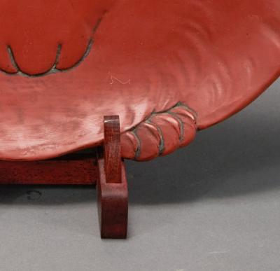 Lacquer Tray in the Form of a Rabbit