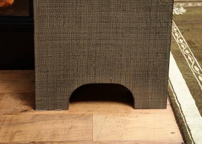 Lacquered Grass Cloth Dresser