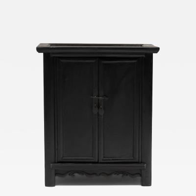 Lacquered Locking Cabinet