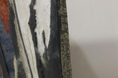 Laddie John Dill Laddie John Dill B 1943 Abstract Mixed Media Dtd 1981