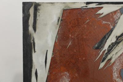 Laddie John Dill Laddie John Dill B 1943 Abstract Mixed Media Dtd 1981