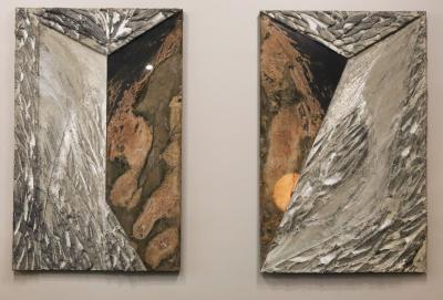 Laddie John Dill Laddie John Dill b 1943 Untitled Large Scale Diptych dtd 1995