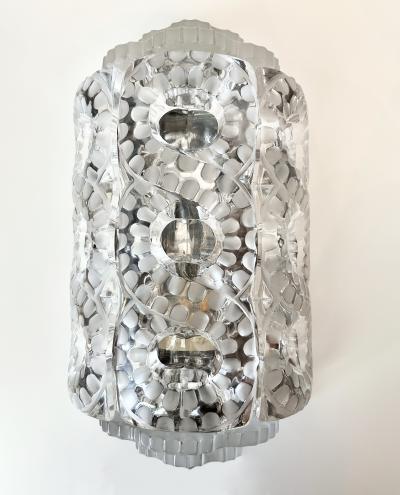 Lalique Crystal Seville Sconce by Lalique France 2000s