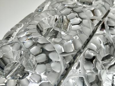 Lalique Crystal Seville Sconce by Lalique France 2000s