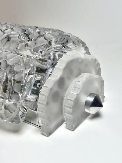 Lalique Crystal Seville Sconce by Lalique France 2000s